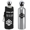 22oz. GAVIN STAINLESS STEEL GOLF BOTTLE SET WITH BAG